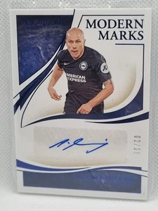 Aaron Mooy Australia Brighton & Hove '20 Panini Immaculate Autograph Blue #/25! - Picture 1 of 9