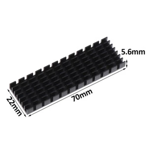 1Set M.2 NGFF NVMe 2280 PCIE SSD Aluminum Cooling Heat Sink With Thermal -PNBf8 - Picture 1 of 11