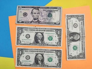 ๐ RARE LOW COOL SERIAL NUMBERS MIXED LOT NICE SET - Picture 1 of 6