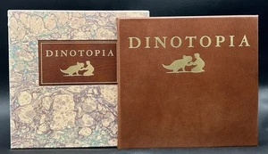 Dinotopia Land Apart Leather Bound With Slip Case Numbered Signed James Gurney - Picture 1 of 24
