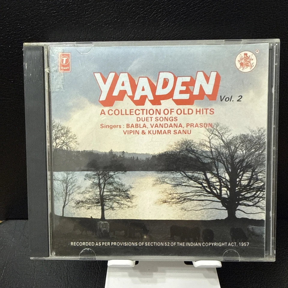 Yaaden Vol2 A Collection Of Old Hit Duets CD Babla, Vandana, Prasun,  Kumar Sanu - Image 1 of 3