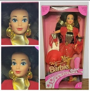 1993 Mattel Barbie Western Stampin' Tara Lynn Star Cowgirl Vintage #10295 NRFB - Picture 1 of 17