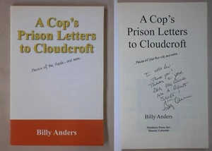 Signierte 1. Ausgabe A COP'S PRISON LETTERS TO CLOUDCROFT Billy Anders PUZZLETEILE - Bild 1 von 3
