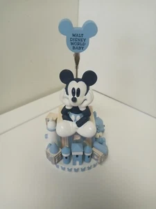 Vintage Disney Parks Mickey Mouse Photo Frame Clip Blue - Picture 1 of 5