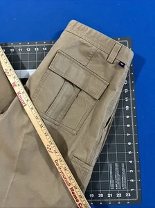Dockers Cargo Khaki Pants Mens 34x30 Brown 100% Cotton Comfort Fit Classic - Bild 1 von 11