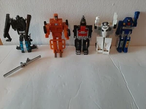 GOBOTS LOT Crasher Wrong Way Spoons Screw Head Tank  City incomplete for parts - Picture 1 of 12