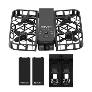 HOVERAir X1 Combo Self-Flying Camera Pocket-Sized Drone 120g Palm Takeoff Follow - Picture 1 of 10