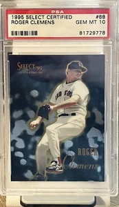Roger Clemens 1995 Select Certified PSA 10 GEM MT #88 **POP 14** - Bild 1 von 2