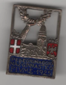 FIUME ISTRIA SPILLA SMALTI 1925 PELLEGRINAGGIO GINNASTICO (PICCHIANI MM34) #PIAZ - Bild 1 von 2