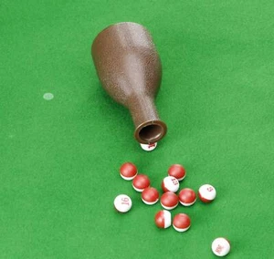 Billard Tally Flasche Kunststoff Pool Shaker Flasche Kelly Pill, Billardtisch Pool - Bild 1 von 12
