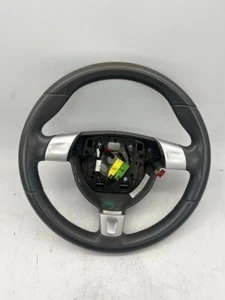 06-09 987 Steering Wheel 3 Spoke Grey Leather OEM 997347804 Porsche Cayman - Picture 1 of 3