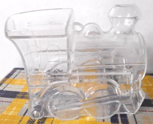 Germany Fillable Train Clear Plastic Decoration Container Bank Candy Christmas - Imagen 1 de 11