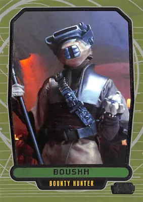 2012 Topps Star Wars Galactic Files #176 Boushh Princess Leia Carrie Fisher 🌌 - Image 1 of 3