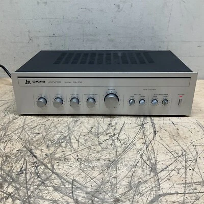 J.W. Davis Model DA-100 Amplifier Tested and Working - Image 1 of 4