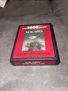 Solaris - Atari 2600 Game  - Cartridge Only - Picture 1 of 6