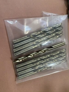 DRILL JOBBER LENGTH 5/16” DIAMETER COBALT!!!! 9 DRILLS NEW!!!! - Picture 1 of 4