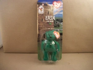 NIP RARE ERROR Erin The Bear 1999 Ronald McDonald TY Beanie Baby with 1993 Tag - Picture 1 of 5