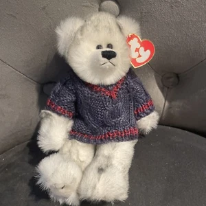 Ty Beanie Babies-  'Fairbanks' Bear Soft New 1993 Attic Treasures PVC Pellets - Picture 1 of 6