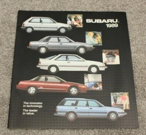 Automobile Brochure 1989 Subaru Full Line - Picture 1 of 1