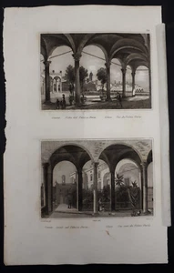 Genova Palazzo Doria e Cortile Audot 1835 - 1837 AA.VV., Audot, Durau, Aubert.. - Foto 1 di 4