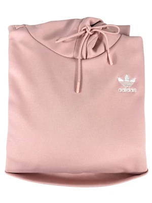 Adidas Originals Women's J Koo Hooded Parka - Pink/White, Size M (FT9887) - Image 1 of 4