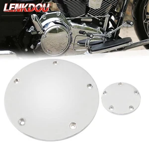 Derby Timing Timer Cover For Harley Touring Road Glide Dyna 99-17 Softail Chrome - Picture 1 of 8