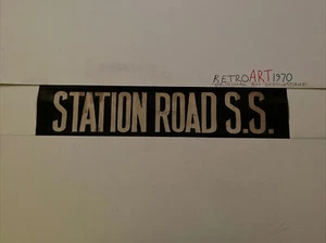 Blackpool N28 Bus Destination Blind 28” Gift - Station Road S S - Picture 1 of 9