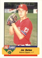 1994 Batavia Clippers Fleer/ProCards #3436 Joe Barbao