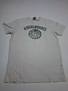 Vintage Abercrombie and Fitch Muscle T Shirt Single Stitch Sz Med 90s Y2K - Picture 1 of 5