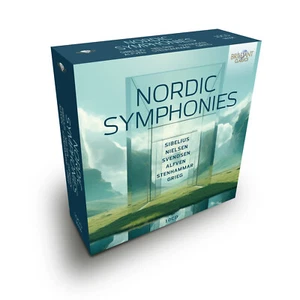 NORDIC SYMPHONIES Sibelius Nielsen Svendsen Alfven Stenhammar Grieg 10CD NEW - Picture 1 of 2