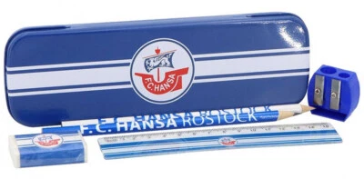 FC Hansa Rostock Schulset 6-teilig Schreibset FCH