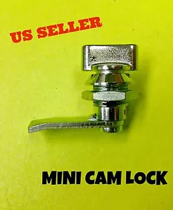 MINI CAM LOCK FLÜGELKNOPF SCHRANK BOX SCHUBLADE POSTKASTEN SCHRANK SCHREIBTISCH #166.1.1.10 - Bild 1 von 4