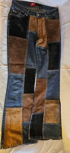 N.Y.C Free Skin Damen Schlaghose Jeans W31 L34 vorne Patchwork Baumwolle - Bild 1 von 4