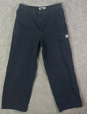 UConn Huskies Pants Mens 34x32 Blue Aeropostale Cargo Straight Baggy Utility Y2K - Image 1 of 4