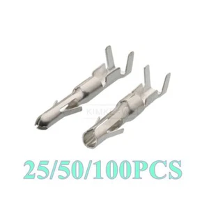 Auto/Kfz 2,3mm-Serie Crimpkontakte Stecker Stift Kontakt Buchsenkontakt Neu - Picture 1 of 5