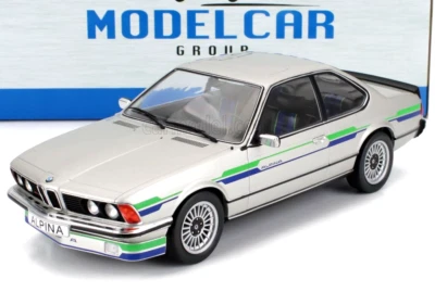 MCG 1/18 DIECAST 1980 BMW 6 SERIES (E24) ALPINA B7 TURBO COUPE SILVER MCG18234 - Image 1 of 4