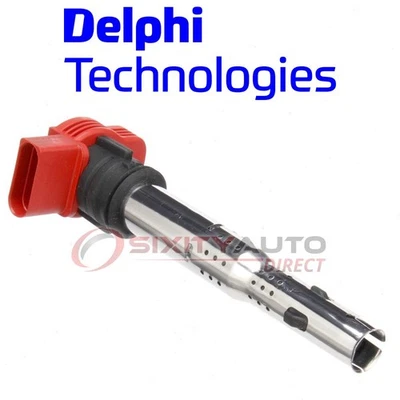 Delphi Ignition Coil for 2008-2015 Audi R8 4.2L V8 Wire Boot Spark Plug  nn Foto 1 de 4