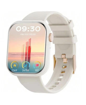 Reloj Inteligente para Hombre Mujer Deportivo Relojes Digital Negro Blanco Smart - Image 1 of 4