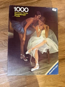 Ravensburger 1000-Piece Puzzle – “Ballerinas” by David Hamilton – Vintage - Picture 1 of 4