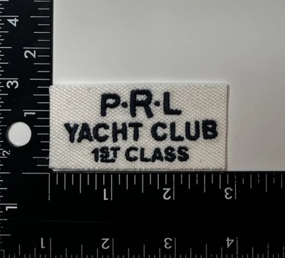 Polo Ralph Lauren Custom Embroidered PRL Yacht Club Nautical Sew On Patch - Image 1 of 3