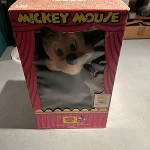 1986 Vintage Mickey Mouse Show World’s First Animated Talking Toys Open Box - Picture 1 of 5