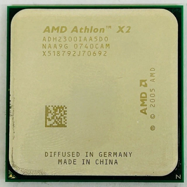 AMD Athlon 64 X2 BE-2300 ADH2300IAA5D 1.9GHz Socket AM2 Dual Core Processor - Image 1 of 4