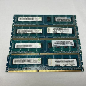 4GB (x4) Desktop Memory DDR3 Ramaxel - 4GB 1Rx8 PC3L-10600U - Picture 1 of 3