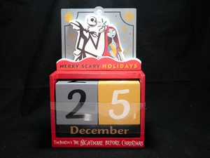 Nightmare Before Christmas Merry Scary Holidays Holz Adventskalender Kcare Rarität - Bild 1 von 7