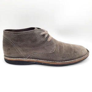 John Varvatos USA Chukka Stiefel Herren Größe 9,5 hellbraun weiches Leder Hipster Wildleder - Bild 1 von 10