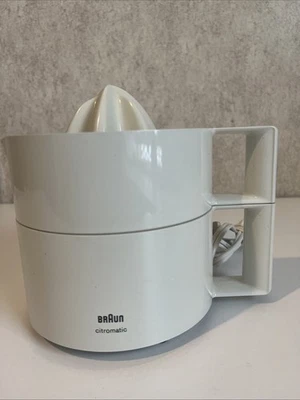 Exprimidor vintage Braun Citromatic MPZ 4 120V funciona Foto 1 de 4