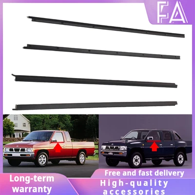 Door Window Seal Belt Weatherstrip For 1986-1997 Nissan Navara Truck Hardbody - Imagem 1 de 4