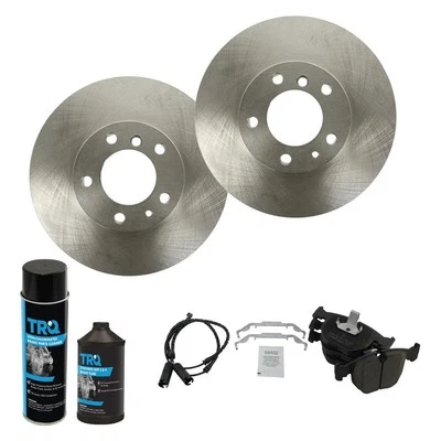 TRQ BKA16212 Disc Brake Kit For BMW 740iL 1995-2001 Front 34111163227 - Image 1 of 4