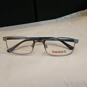 Timberland TB1348 015 Matte Light Ruthenium Metal Eyeglasses Frame 53-19-140 - Picture 1 of 8