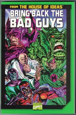 BRING BACK THE BAD GUYS TP TPB Kingpin Kang Galactus Magneto 1998 NEW NM - Image 1 of 2